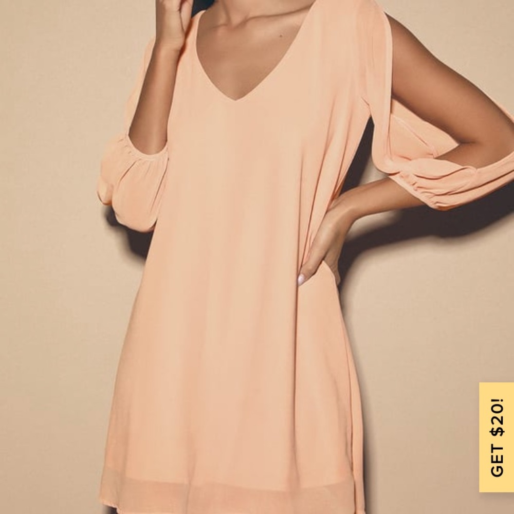 NWT lulus shifting dears dress